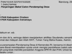 Surat DPW PAN Jabar Bikin Resah Pendamping Desa: Hoaks?